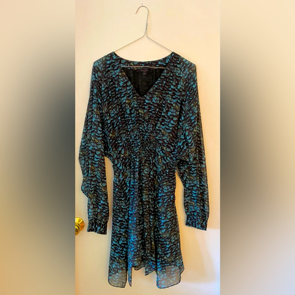AllSaints Women’s Nichola Plume Dress Size Large
